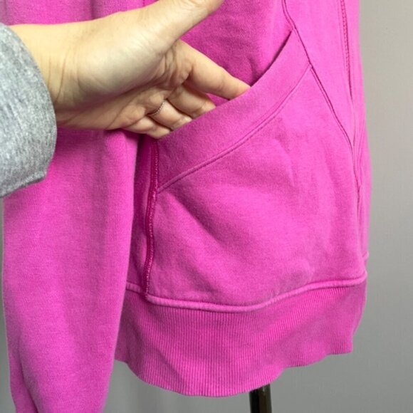Ivivva By Lululemon Pink Remix Full-Zip French Terry Hoodie - 14 (Girls) - Picture 8 of 16